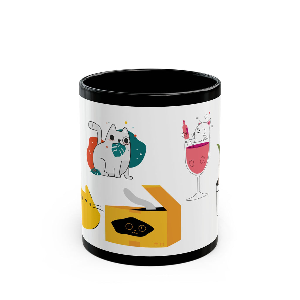 Gothic Mug | Unique Black Mug for Coffee and Tea Lovers, Gift for Birthdays, Housewarming, or Halloween Celebrations