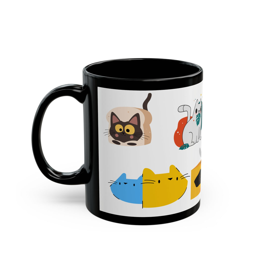 Gothic Mug | Unique Black Mug for Coffee and Tea Lovers, Gift for Birthdays, Housewarming, or Halloween Celebrations